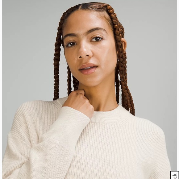 Lululemon Merino Wool Blend Crewneck Sweater jumper pullover MAKE AN OFFER! - Picture 4 of 11